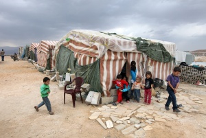 Syrian Refugee camp lebanon