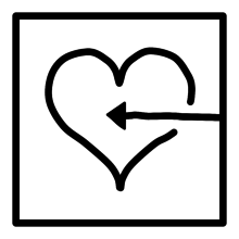 Open Heart Symbol - signifying that Refugees are Welcome